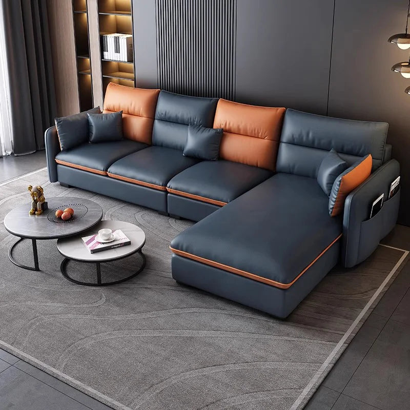 Modern Aesthetic Living Room Sofas Soft Cheap Chinese Save Space Lounge Living Room Sofas