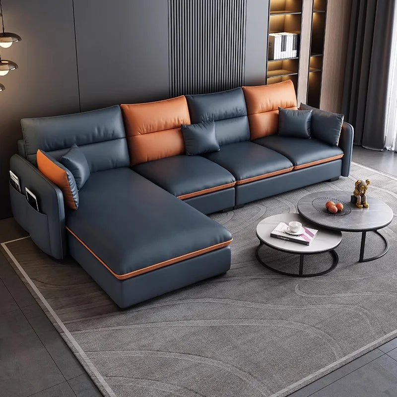 Modern Aesthetic Living Room Sofas Soft Cheap Chinese Save Space Lounge Living Room Sofas