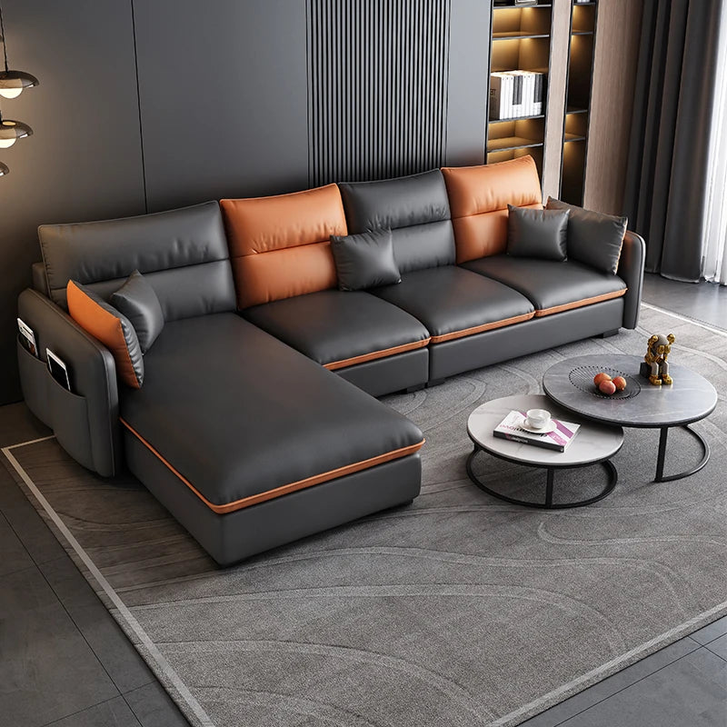 Modern Aesthetic Living Room Sofas Soft Cheap Chinese Save Space Lounge Living Room Sofas