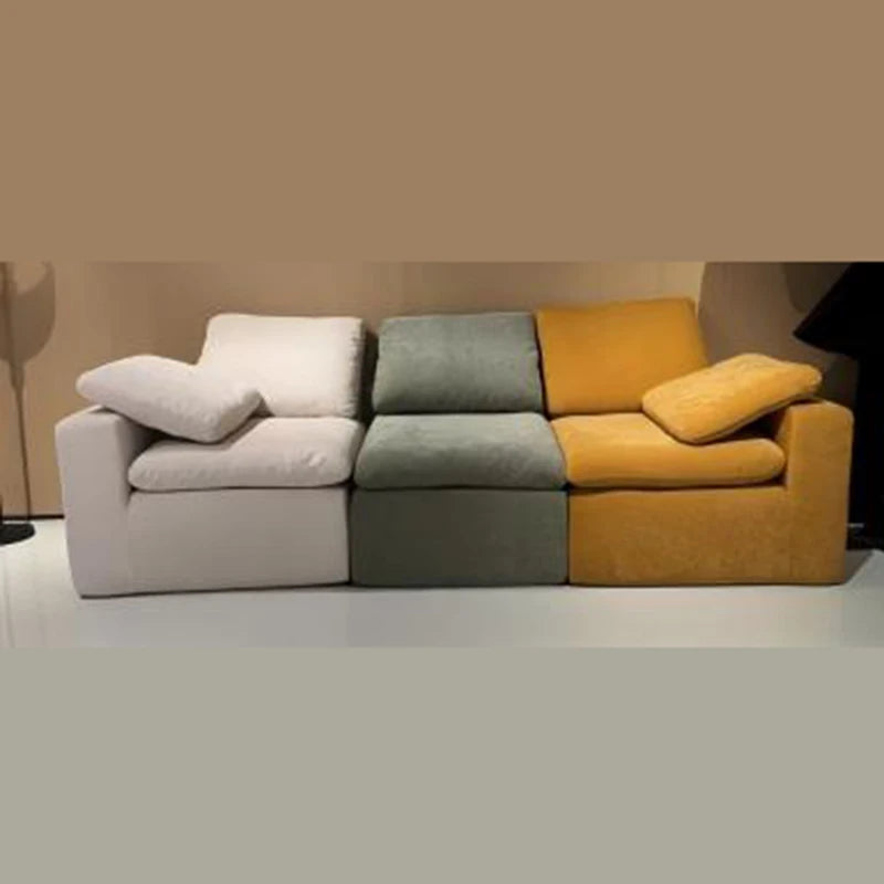 Customizable Corduroy Compression sofa Modern Chenille Comfortable Corner Sofa