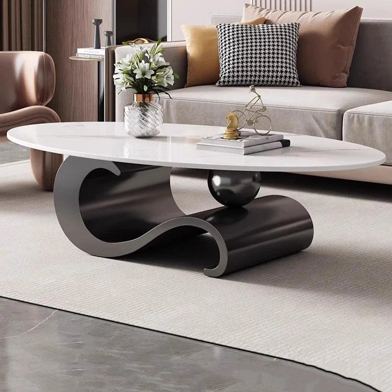 Cheap Cute Coffee Table Unique Italian Designer Modern Decoration Side Table Space Saving
