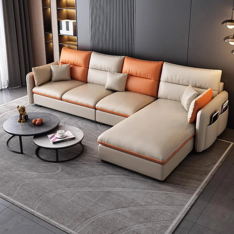 Modern Aesthetic Living Room Sofas Soft Cheap Chinese Save Space Lounge Living Room Sofas